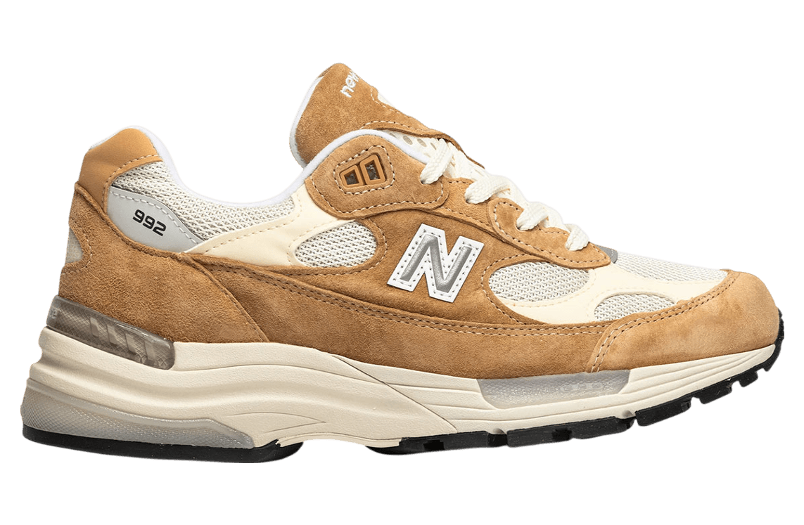 New Balance 992 Made in USA Sweet Caramel New Balance release photo