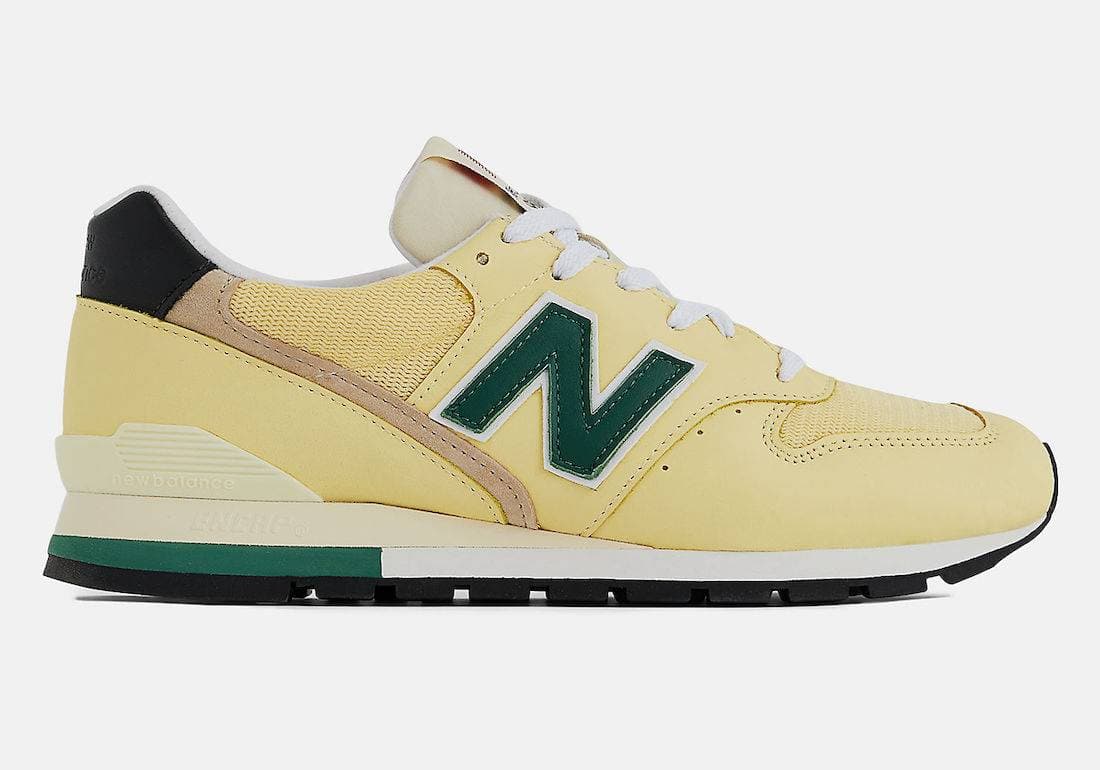 New Balance 996 Made in USA Sulphur New Balance release photo