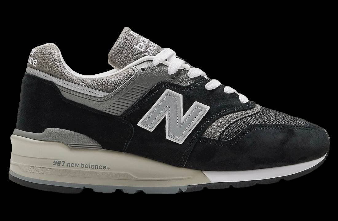 New Balance 997 Made in USA Black New Balance release photo