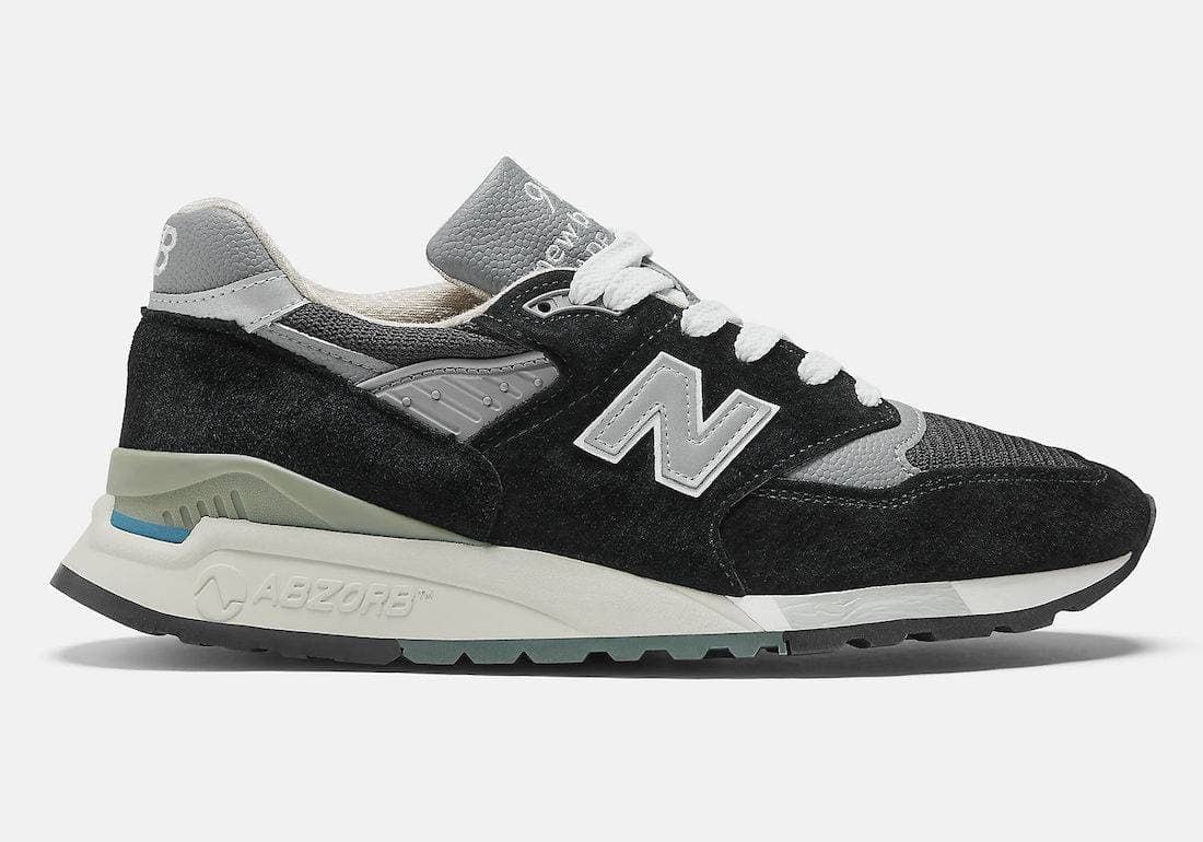 New Balance 998 Made in USA Black New Balance release photo