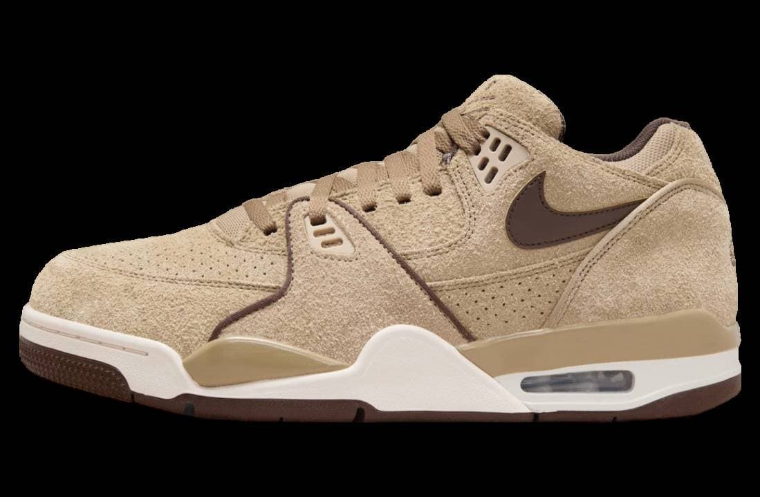 Nike Air Flight 89 Low Khaki Suede Nike release photo