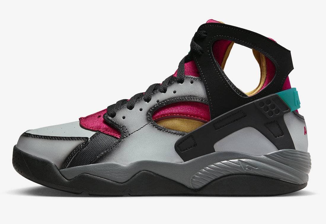 Nike Air Flight Huarache Bordeaux Airbrush Nike release photo