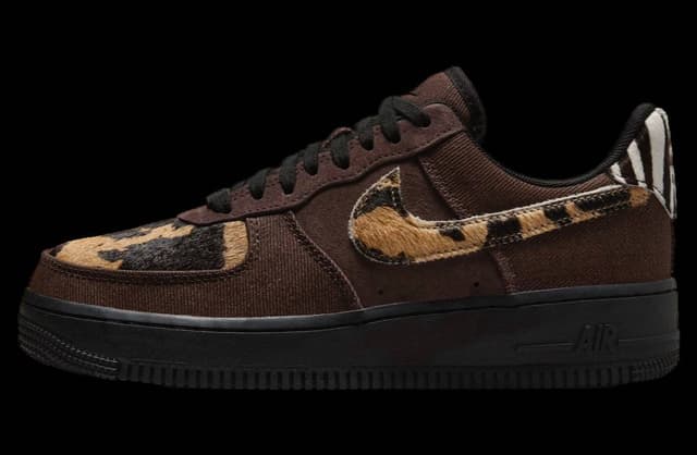 Nike Air Force 1 Low Animal Print Nike release photo