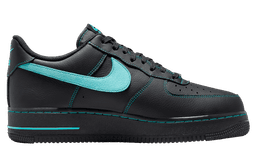 Nike Air Force 1 Low Black / Aurora Green release thumbnail 3