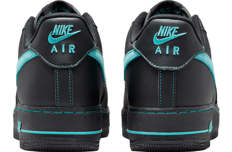 Nike Air Force 1 Low Black / Aurora Green release photo 5