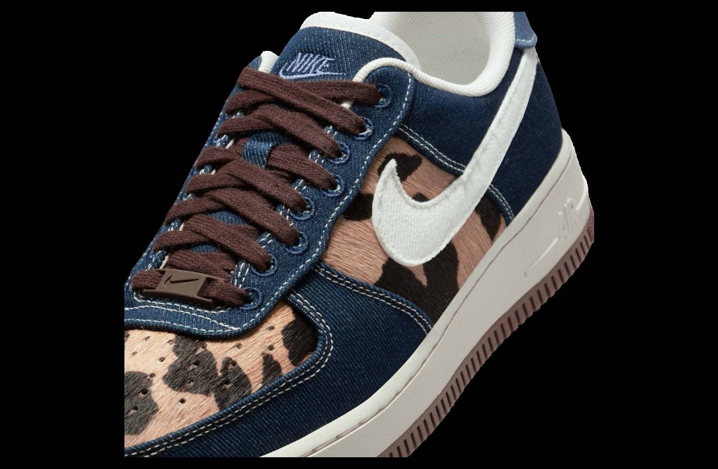 Nike Air Force 1 Low Blue Void / Sail release photo 7