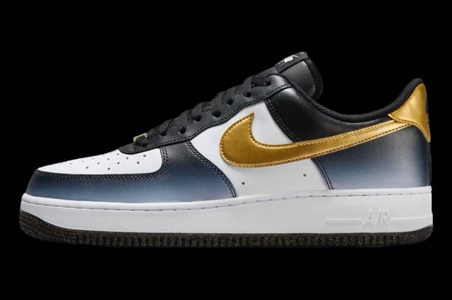 Nike Air Force 1 Low Fine Nike Gold Nike release photo