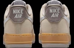 Nike Air Force 1 Low Suede Canvas Khaki release thumbnail 5