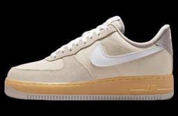 Nike Air Force 1 Low Suede Canvas Khaki release thumbnail 1