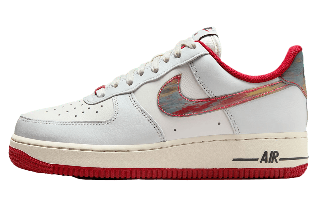 Nike Air Force 1 Low WMNS White / Gym Red Nike release photo