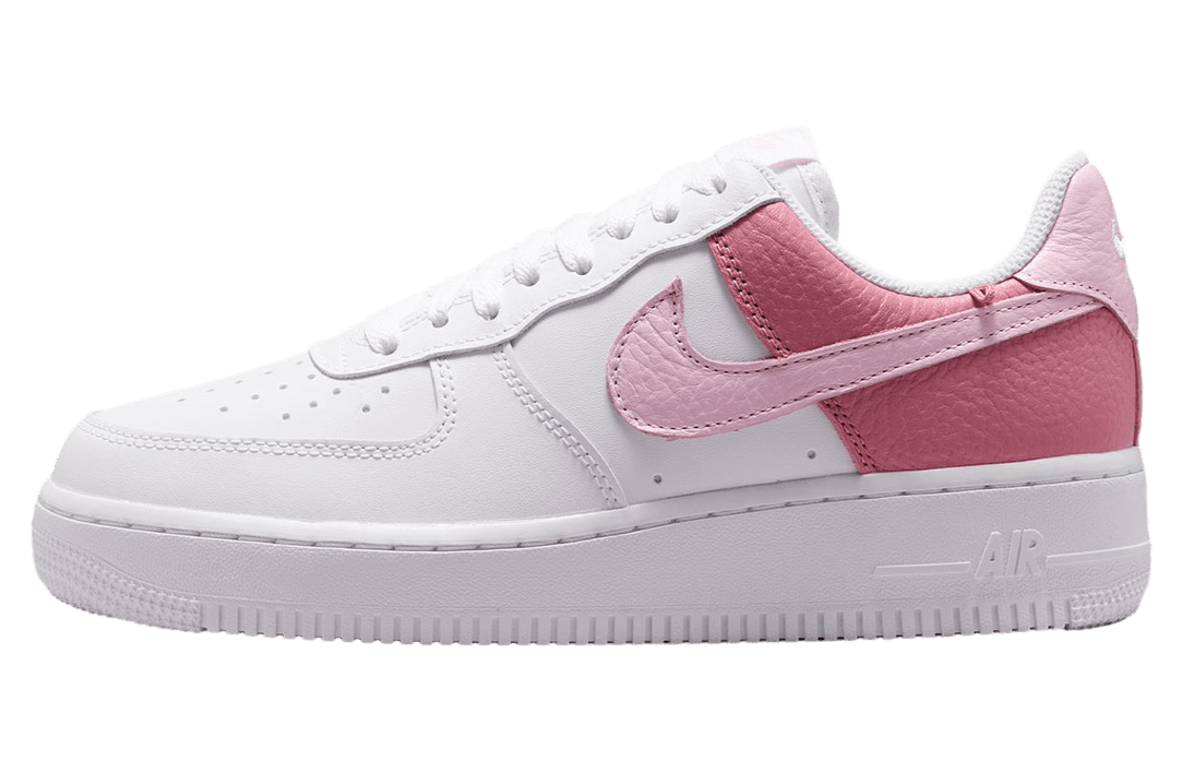 Nike Air Force 1 Low WMNS White / Peony Pink Nike release photo