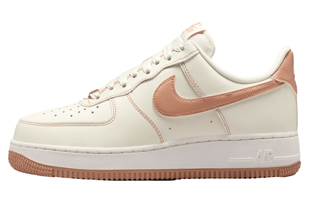 Nike Air Force 1 Low WMNS White / Rose Gold Nike release photo