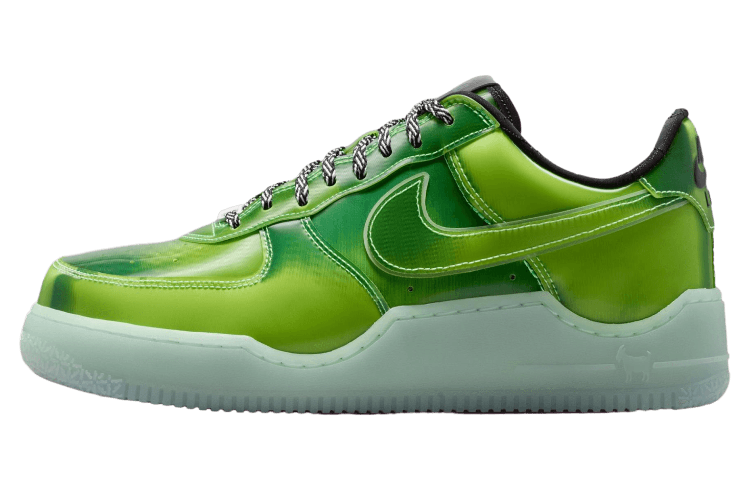 Nike Air Force 1 Voltage Green / Black Nike release photo