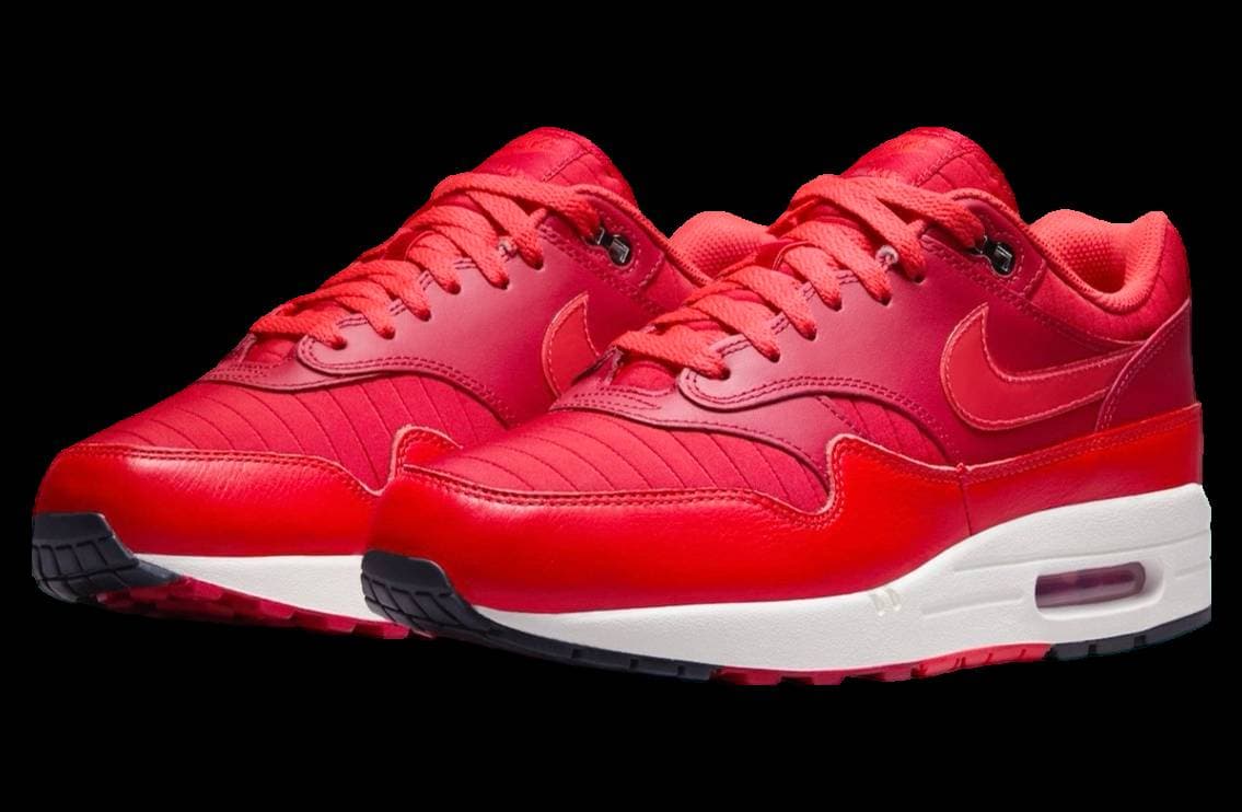 Nike Air Max 1 Gym Red Gym Red / White release photo 2