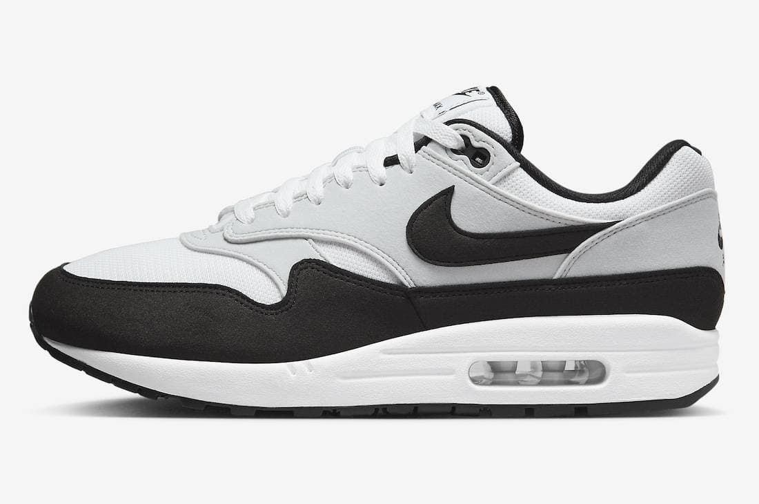 Nike Air Max 1 White Black Nike release photo