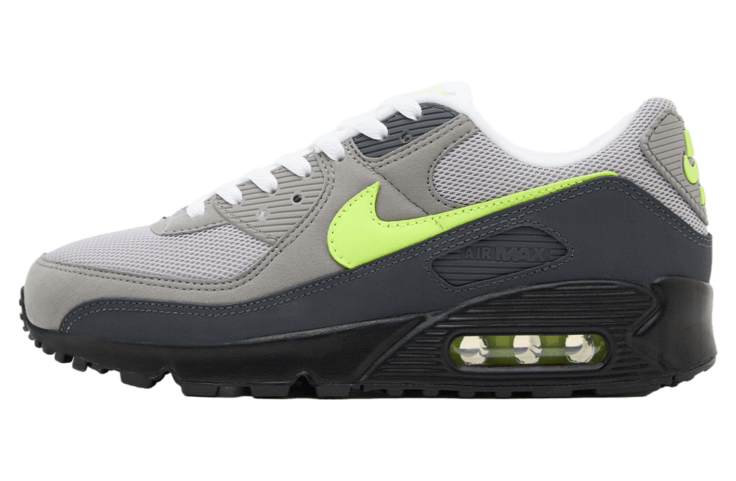 Nike Air Max 90 Black / Neon Yellow Nike release photo
