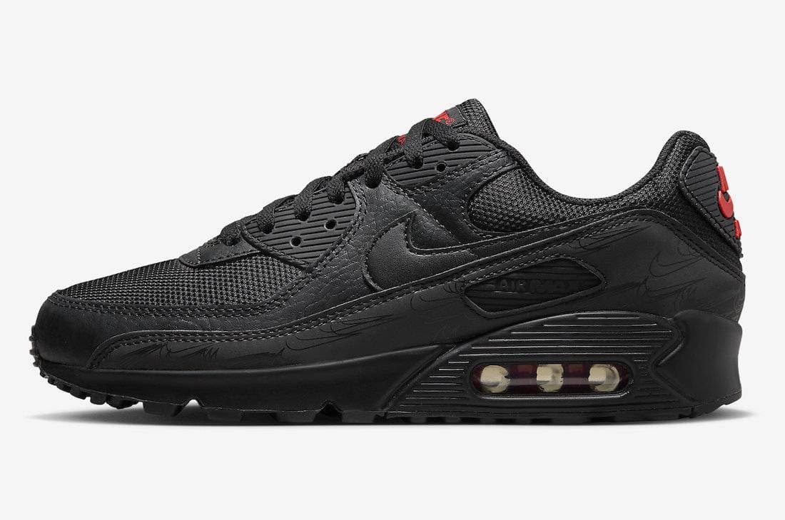 Nike Air Max 90 Black Reflective Nike release photo