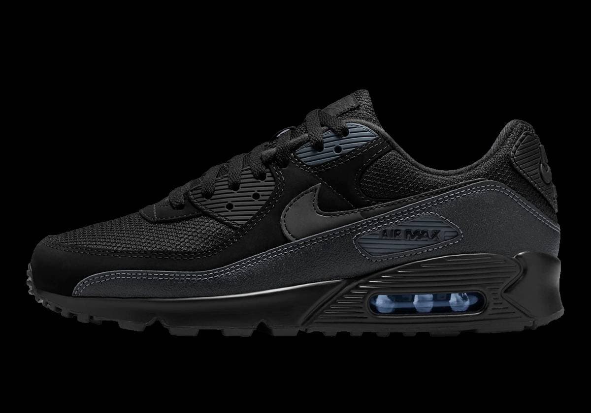 Nike Air Max 90 Black Reflective Swoosh Nike release photo