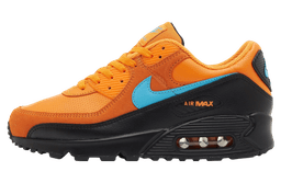 Nike Air Max 90 GS Mandarin / Blue Fury release thumbnail 1