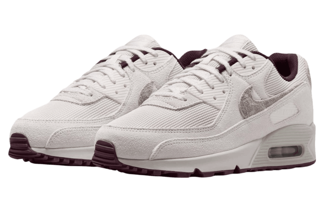 Nike Air Max 90 Phantom / Burgundy Crush release photo 2