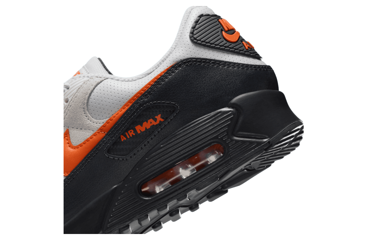 Nike Air Max 90 Vast Grey / Total Orange release photo 3