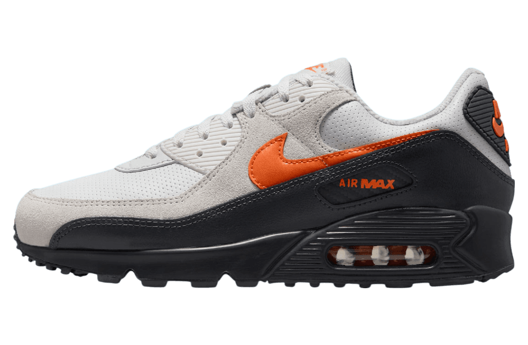 Nike Air Max 90 Vast Grey / Total Orange release photo 1