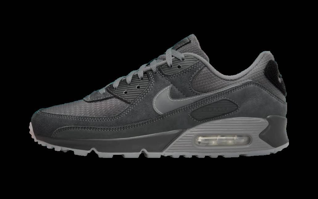 Nike Air Max 90 Velcro Heel Grey Nike release photo