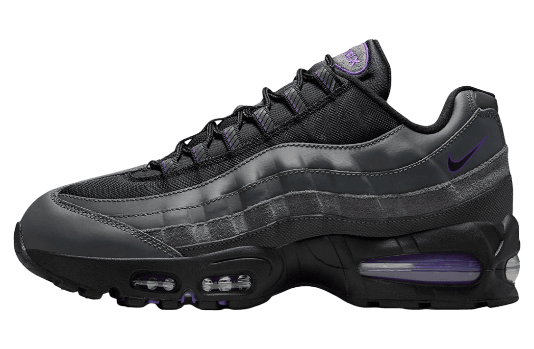 Nike Air Max 95 Black / Grey / Purple Nike release photo