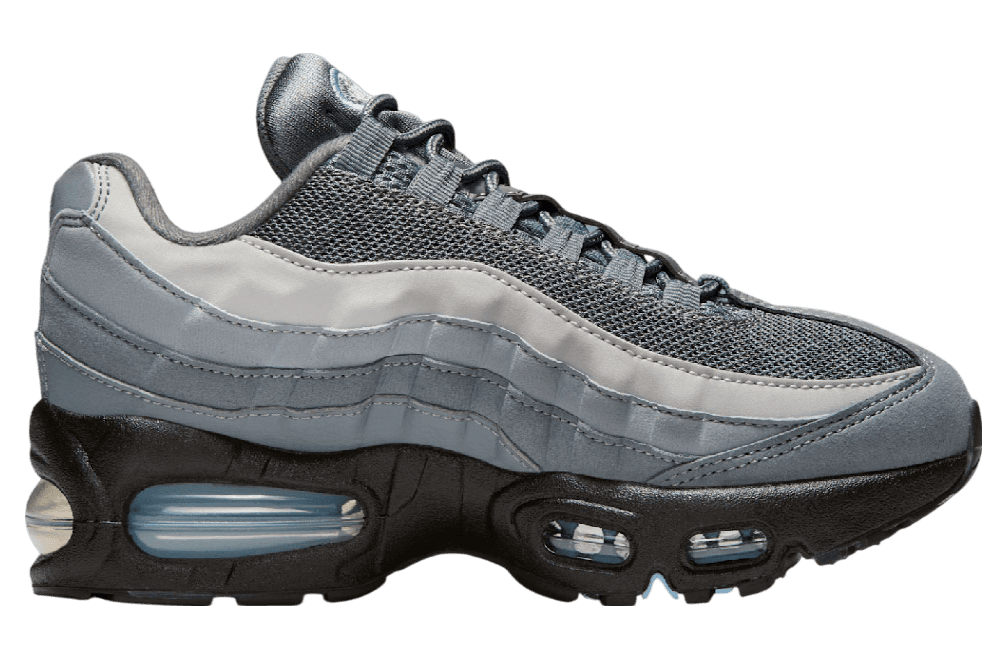 Nike Air Max 95 GS Cool Grey / Psychic Blue release photo 3