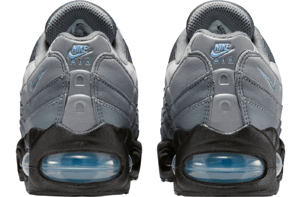 Nike Air Max 95 GS Cool Grey / Psychic Blue release photo 5
