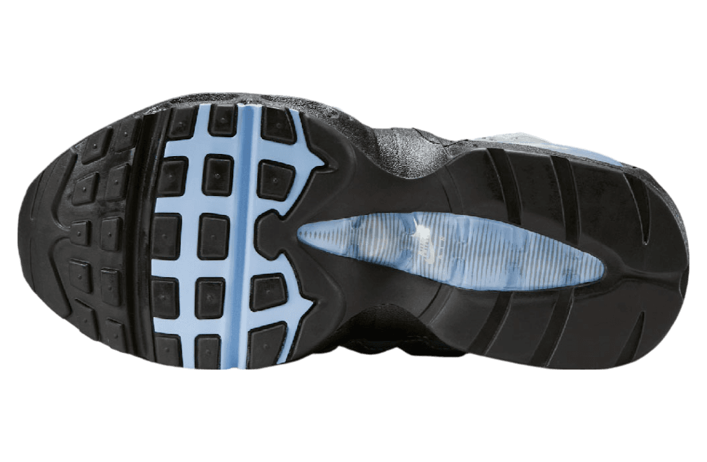 Nike Air Max 95 GS Cool Grey / Psychic Blue release photo 6