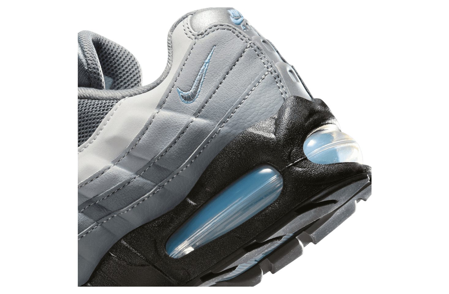 Nike Air Max 95 GS Cool Grey / Psychic Blue release photo 8