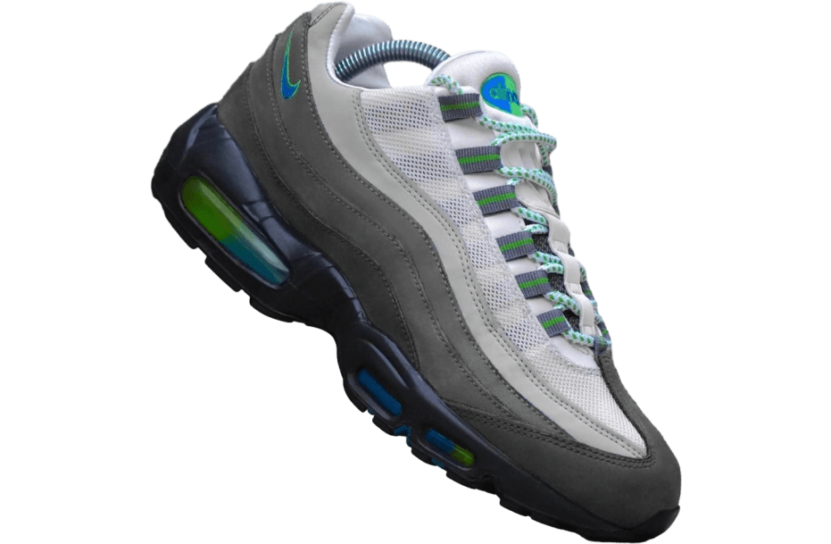 Nike Air Max 95 Photo Blue / Action Green Nike release photo