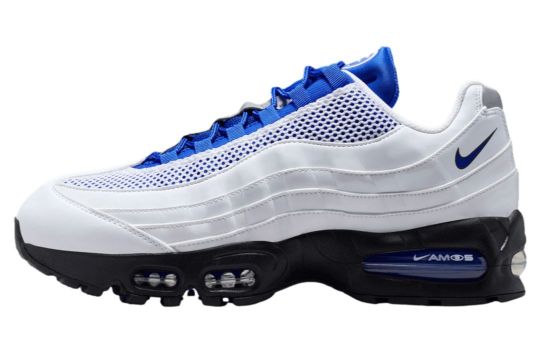 Nike Air Max 95 White / Royal Blue Nike release photo