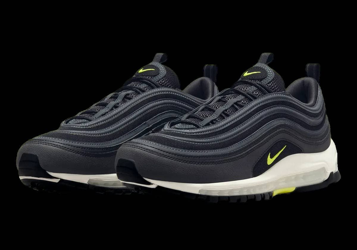 Nike Air Max 97 Black Volt White release photo 2