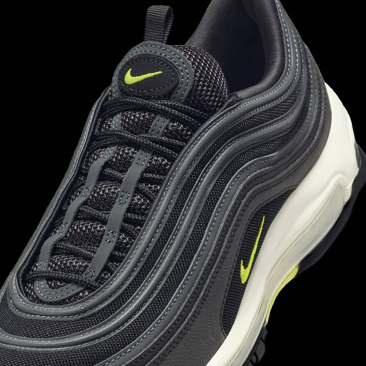 Nike Air Max 97 Black Volt White release photo 7