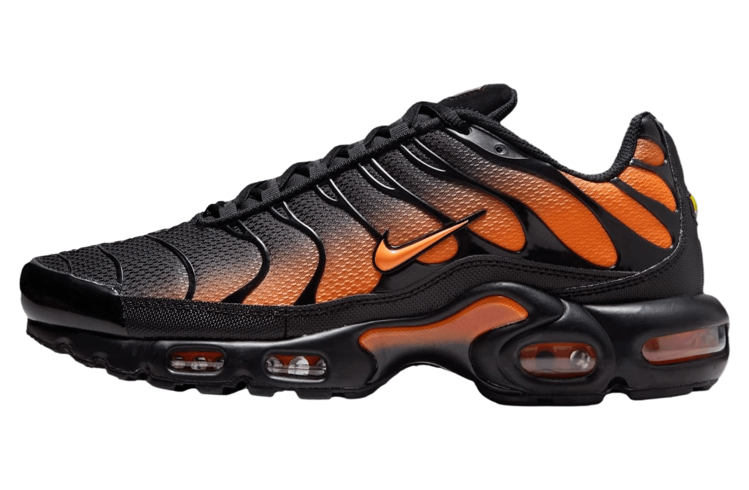 Nike Air Max Plus Black / Total Orange Nike release photo