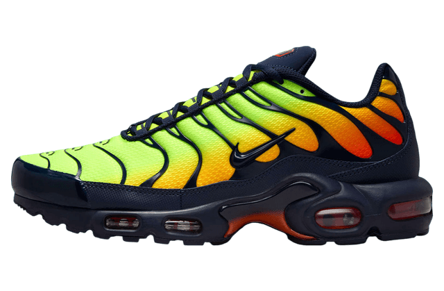 Nike Air Max Plus Lemon Venom / Hyper Crimson Nike release photo