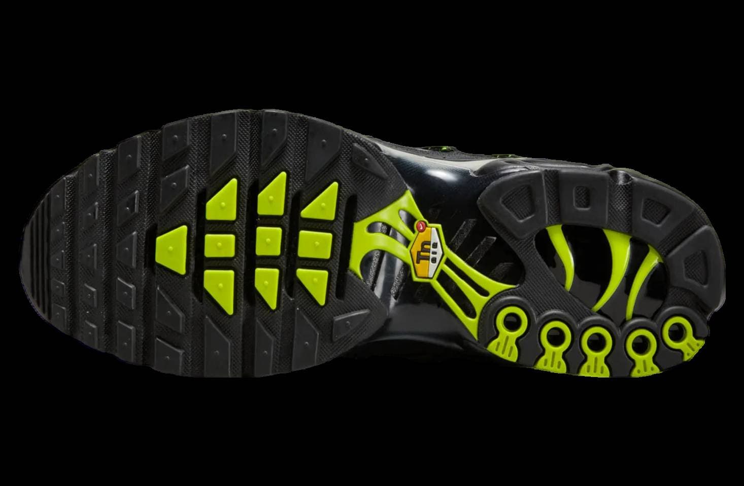 Nike Air Max Plus Utility Black / Tan / Volt release photo 6
