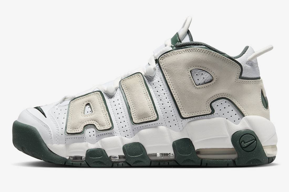 Nike Air More Uptempo Vintage Green Nike release photo