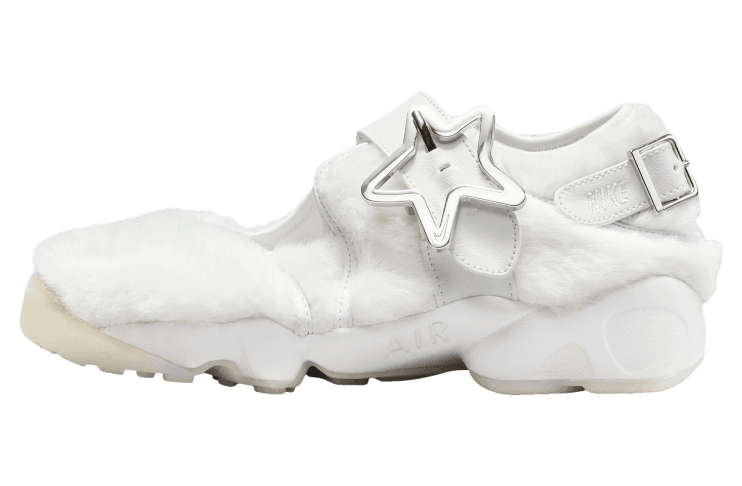 Nike Air Rift Summit White / Metallic Silver Nike release photo