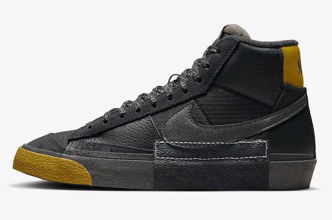 Nike Blazer Mid Pro Club Black Bronzine Nike release photo