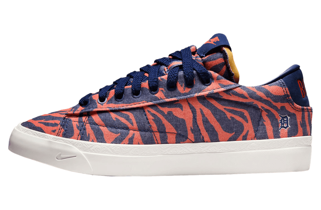 Nike Blazer Orange / Blue Nike release photo