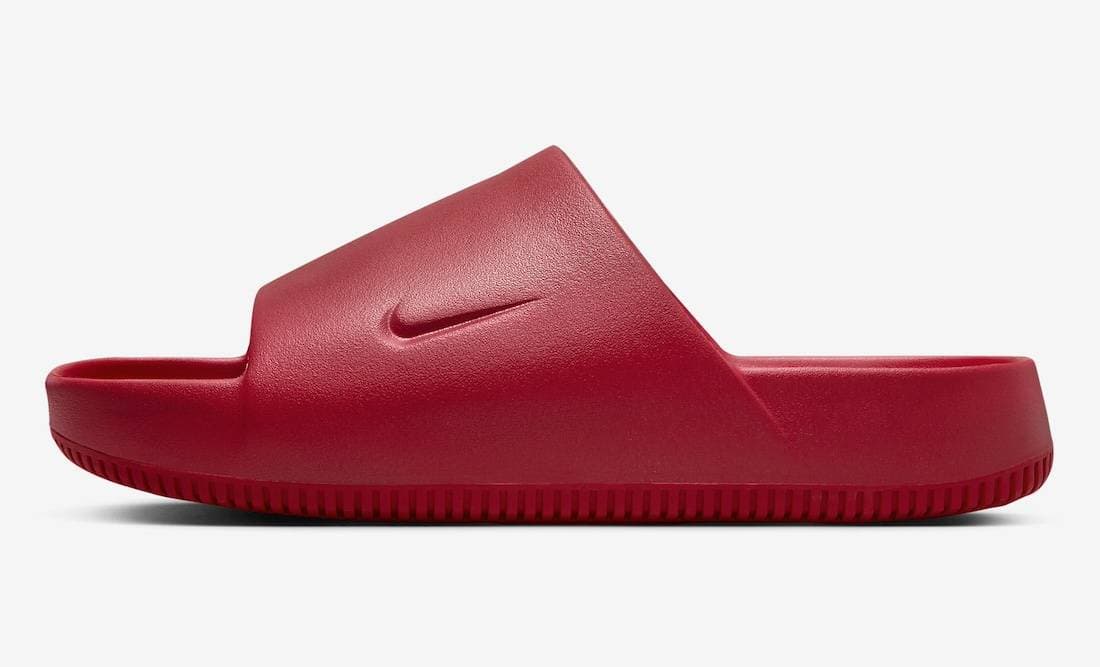 Nike Calm Slide Red Nike release photo