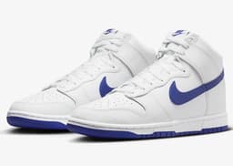 Nike Dunk High White Concord release thumbnail 2