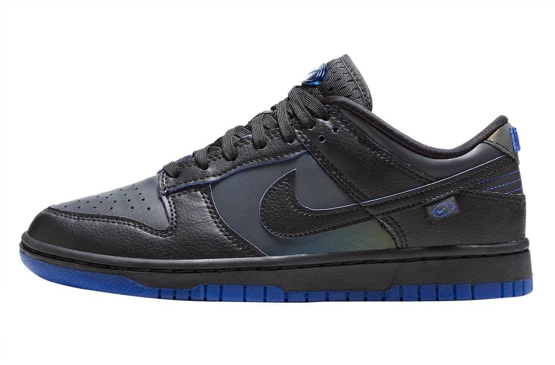 Nike Dunk Low Black Game Royal Nike release photo
