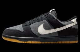 Nike Dunk Low Black / Grey / Gum release thumbnail 1