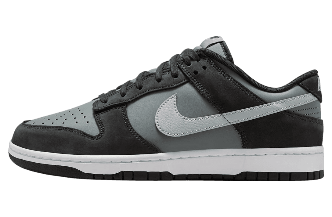 Nike Dunk Low Black / Light Smoke Grey release photo 1