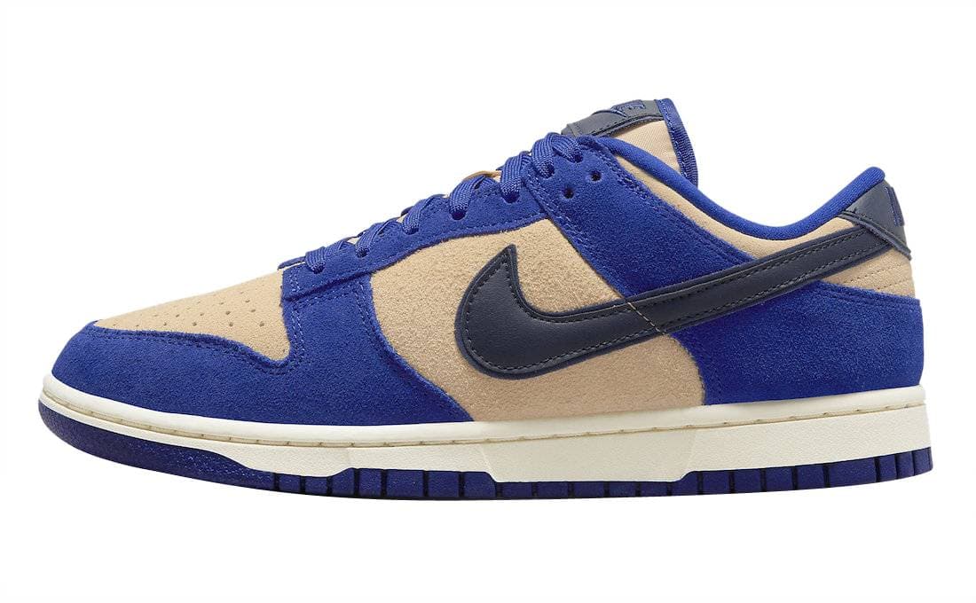 Nike Dunk Low Blue Suede Nike release photo
