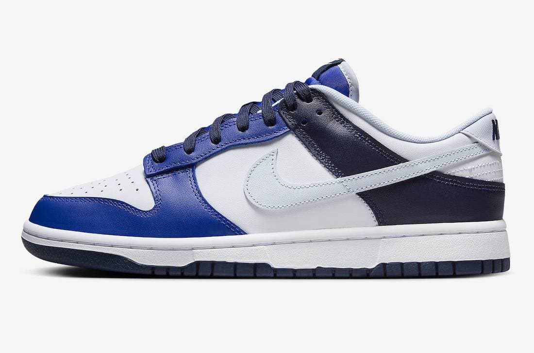 Nike Dunk Low Game Royal Midnight Navy Nike release photo